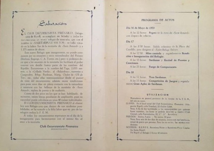 Chalet Refugio Saltor : Ripollès : A 1575 m - Miniatura 2